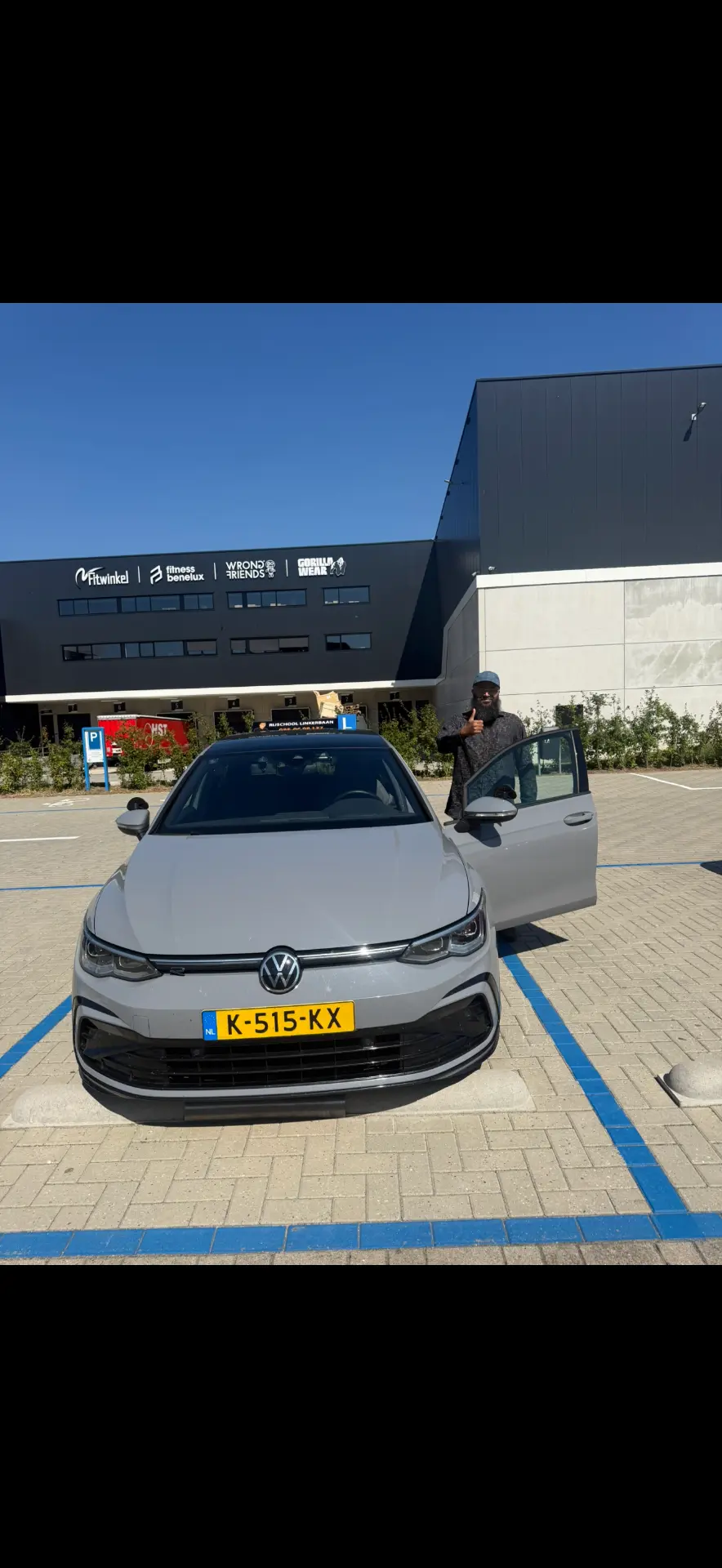 Geslaagde leerling bij Rijschool Linkerbaan