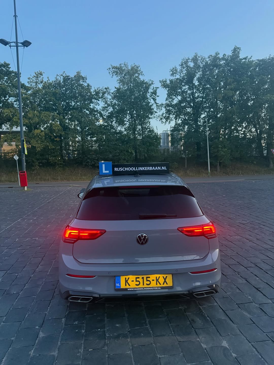 Lesauto van Rijschool Linkerbaan